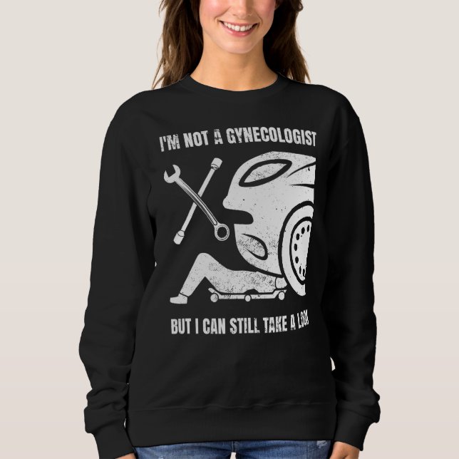 Mens  Auto Mechanic Car Diesel Engine Mechanics Ga Sweatshirt (Front)