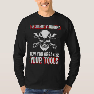 Mens Auto Mechanic Garage Fixing Cars Mechanic To T-Shirt