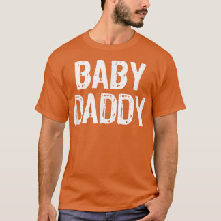 Mens Baby Daddy Father's Day New Funny Gift Christ T-Shirt