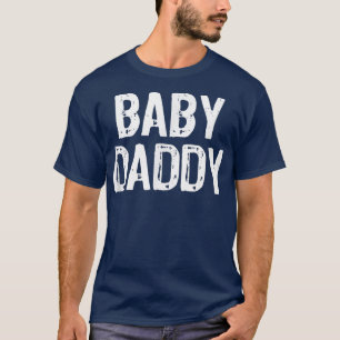 Mens Baby Daddy Father's Day New Funny Gift Christ T-Shirt
