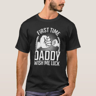 Mens Baby Shower Father Dad First Time Daddy Wish T-Shirt