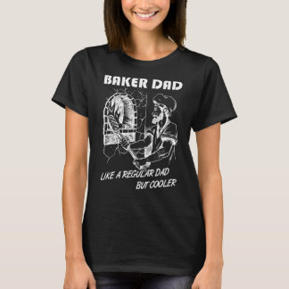 Mens Baker Dad Hobby Baker T-Shirt