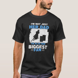 Mens Barrel Racer Fan Dad Father Rodeo Horse Barre T-Shirt