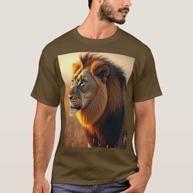 Men's Basic Dark T-Shirt (Front)