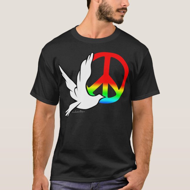 Men's Basic Dark T-Shirt (Front)