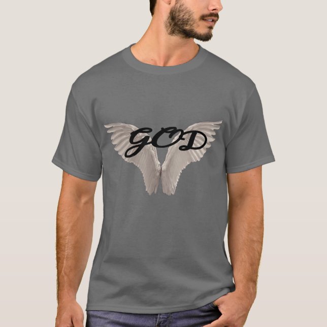 MEN'S BASIC DARK T-SHIRT (Front)