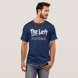 Men's Basic Dark T-Shirt - The Left, Defined...