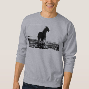 Mens Basic Grey Sweatshirt Template Add Your Text