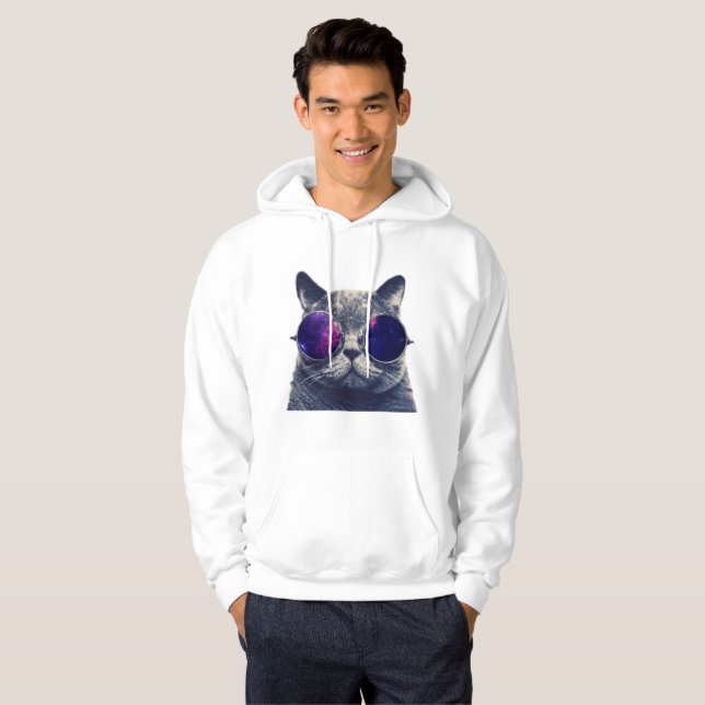Men's Basic Hooded Sweatshirt (Front Full)