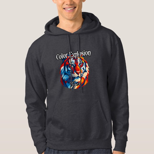 Men's Basic Hooded Sweatshirt (Front)