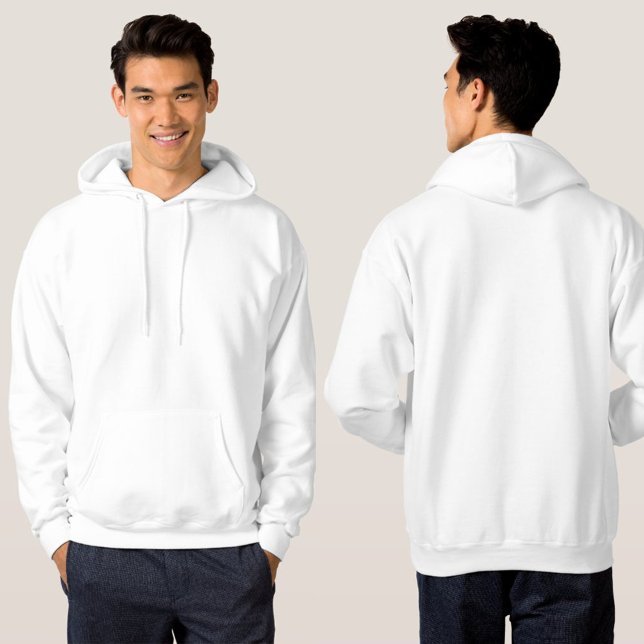 Men's Basic Light Coloured Hooded Sweatshirt (Creator Uploaded)
