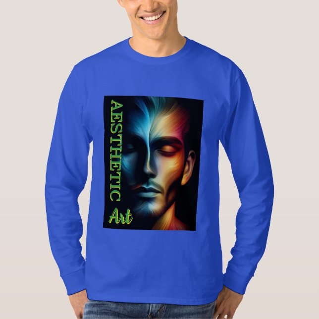 Men's Basic Long Sleeve T-Shirt (Front)