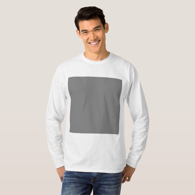 Men's Basic Long Sleeve T-Shirt (Front Full)