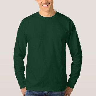 Men's Basic Long Sleeve T-Shirt DEEP FOREST GREEN