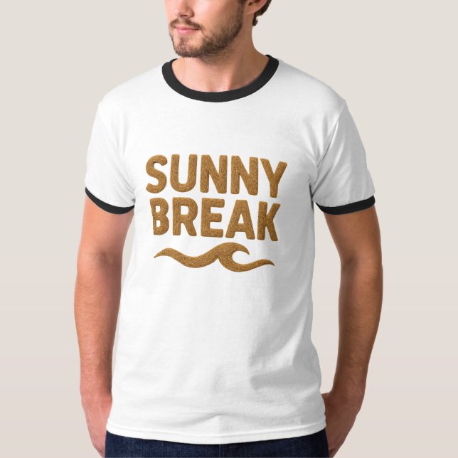 Men's Basic Ringer T-Shirt  (Front)