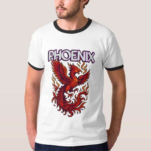 Men's Basic Ringer T-Shirt  (Front)