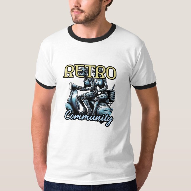 Men's Basic Ringer T-Shirt  (Front)
