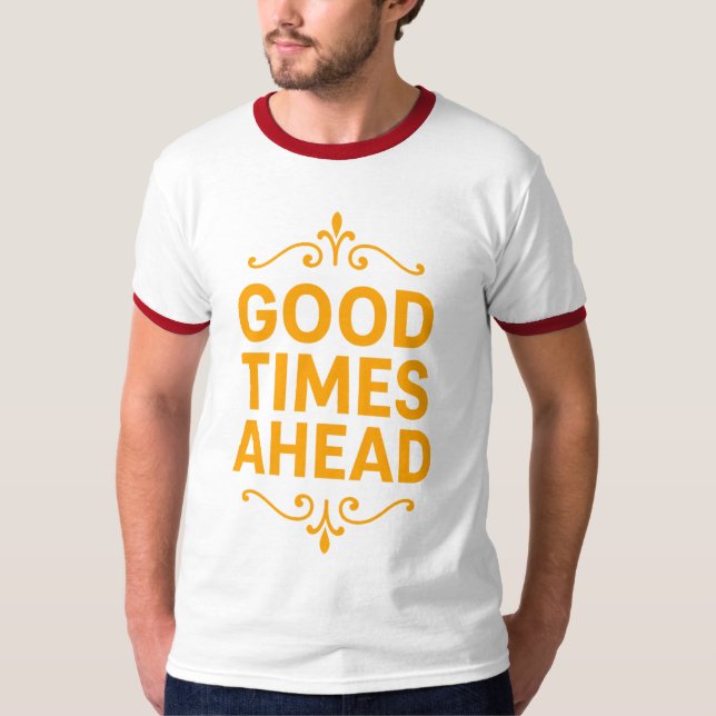 Men's Basic Ringer T-Shirt  (Front)