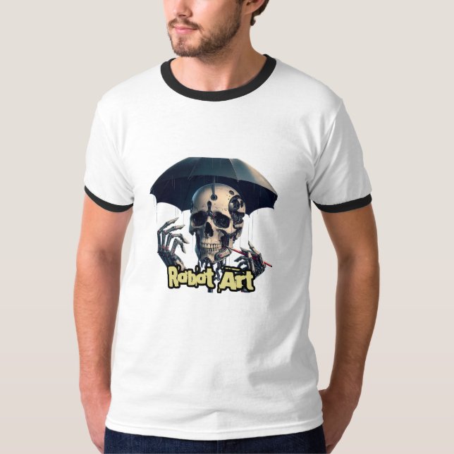 Men's Basic Ringer T-Shirt  (Front)