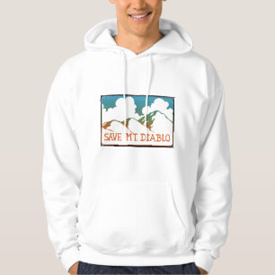 Men's Basic Save Mount Diablo Vintage Hoodie