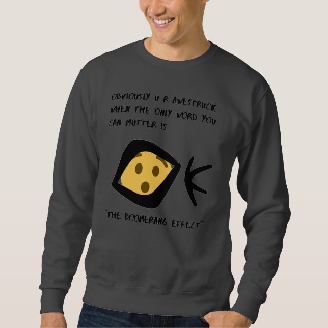 Men's Basic Sweatshirt Boomeranged (Front)
