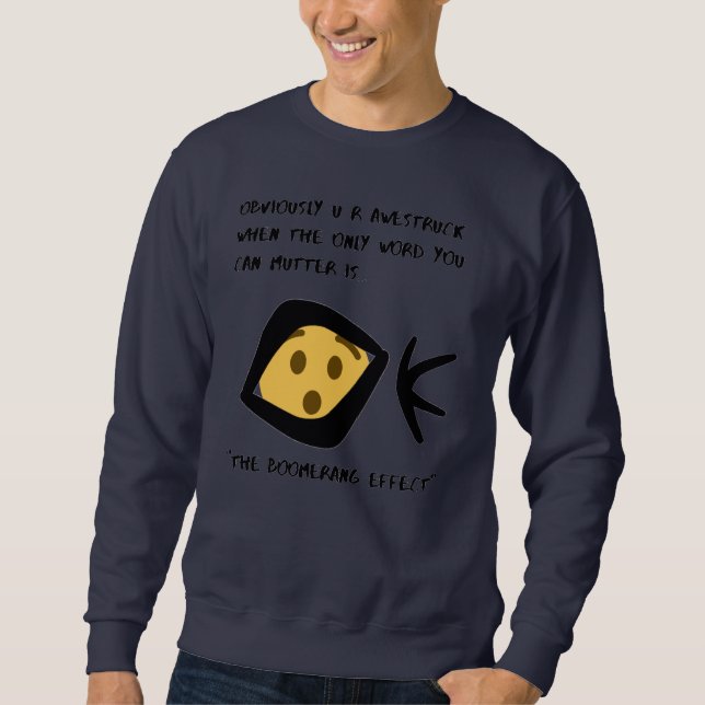 Men's Basic Sweatshirt Boomeranged (Front)