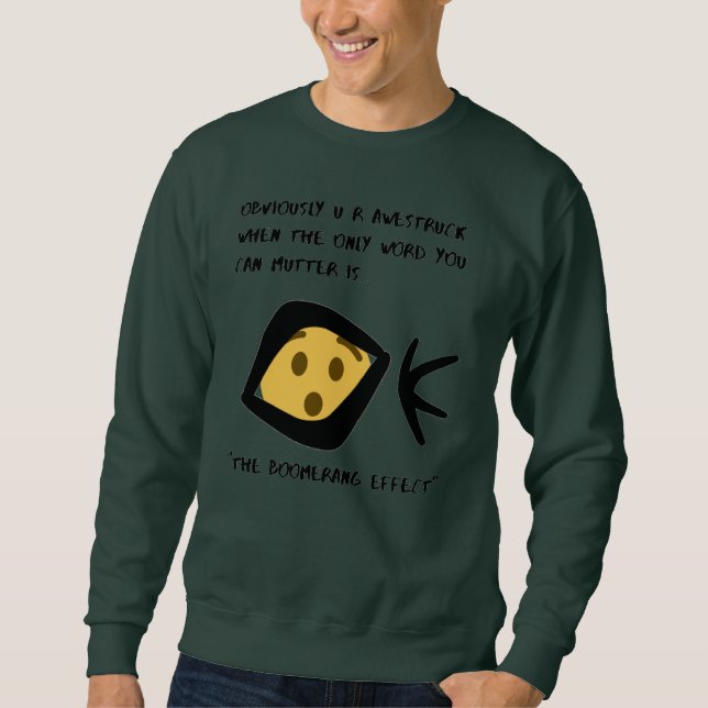 Men's Basic Sweatshirt Boomeranged (Front)