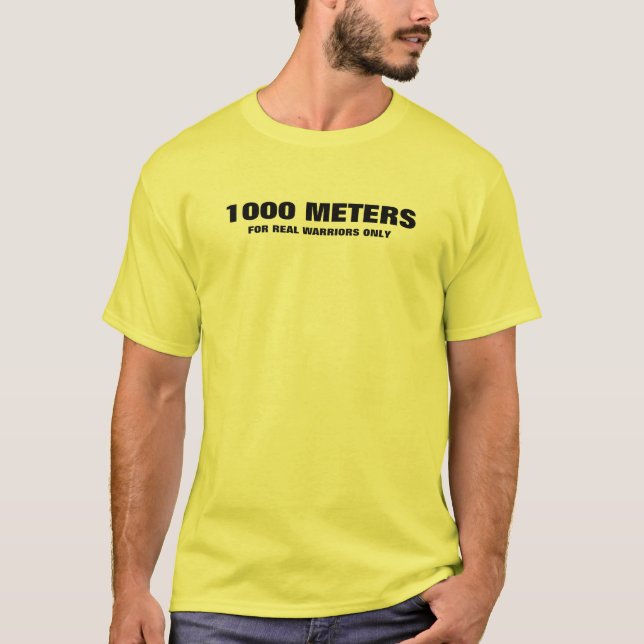 Men's Basic T-Shirt | 1000 metres (Front)