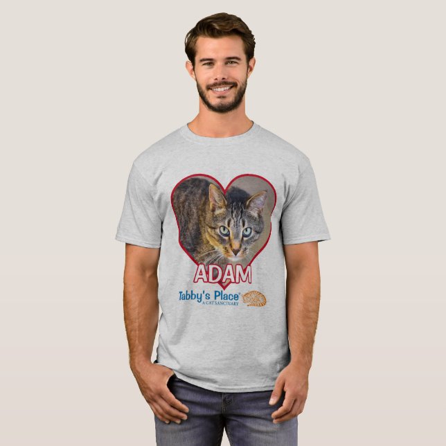 Men's Basic T-Shirt - Adam (Front Full)