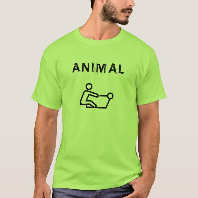Men's Basic T-Shirt | ANIMAL (Front)