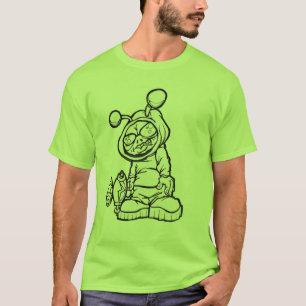 Men's Basic T-Shirt  ATL  ALIENS !!!