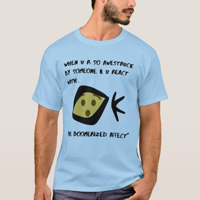 Men's Basic  T-Shirt Boomeranged (Front)