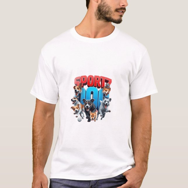 Men's Basic T-Shirt DOG (Front)