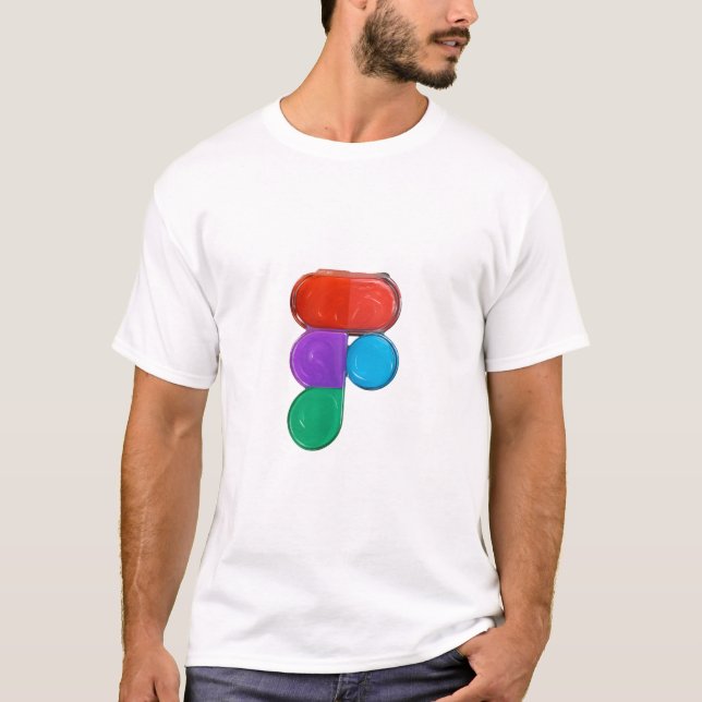 Men's Basic T-Shirt Figma design  (Front)