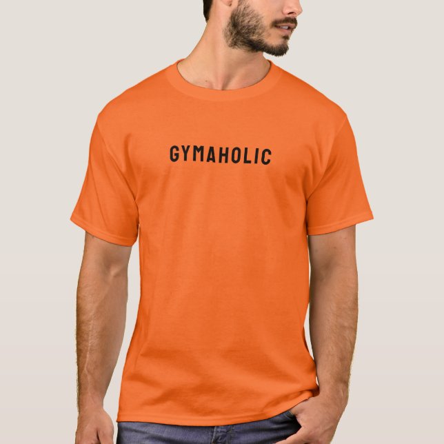 Men's Basic T-Shirt | Gymaholic (Front)