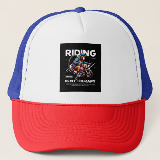 Men's Basic T-Shirt riding design Trucker Hat