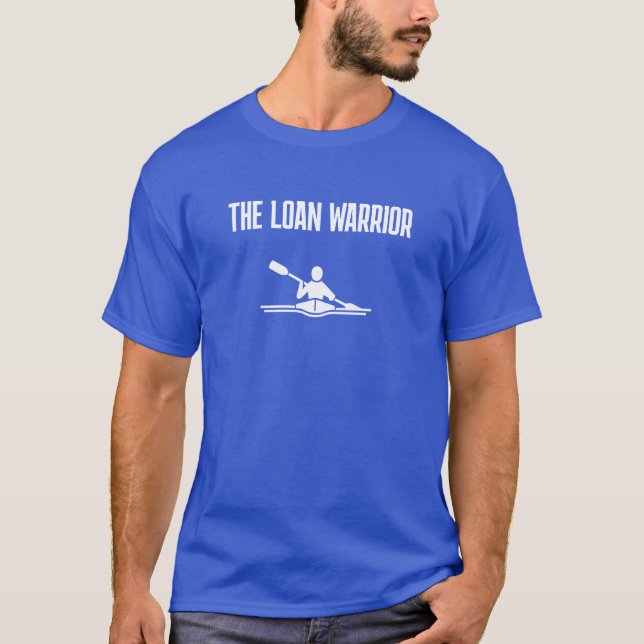 Men's Basic T-Shirt | The Loan Warrior (Front)