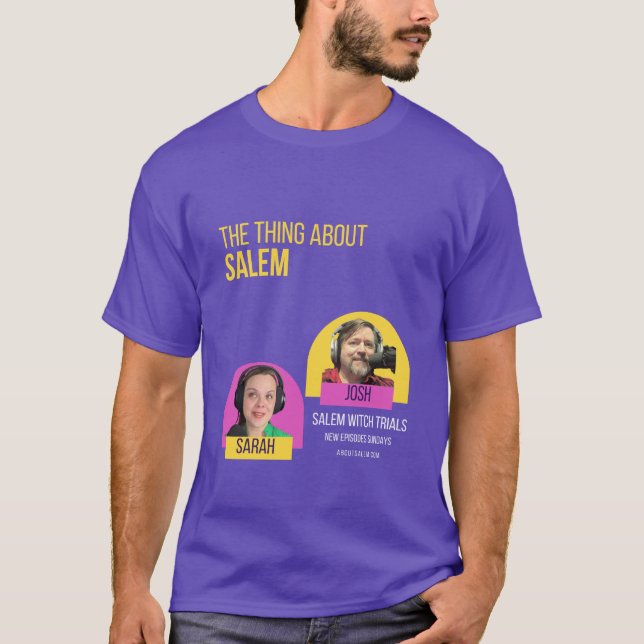 Men's Basic T-Shirt The Thing About Sale (Front)