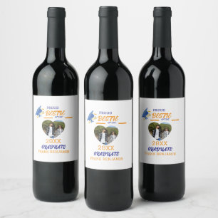 Men's Basic T-Shirt Wine Label