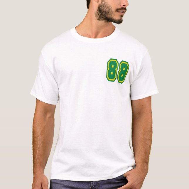 Mens Basic T (White) T-Shirt (Front)