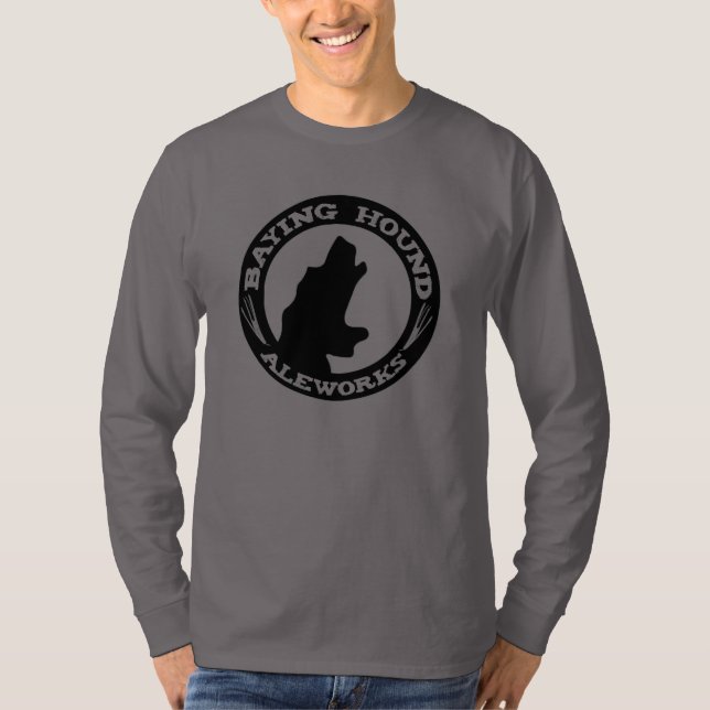 Men's Baying Hound Long Sleeve T-Shirt (Front)