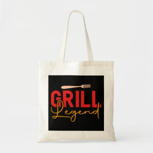 Mens BBQ BBQ grilling barbecue evening barbecue se Tote Bag