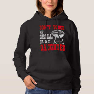 Mens BBQ Outfit For Men Dad Grilling Smoker Barbeq Hoodie