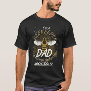 Mens Beekeeping Dad Apiculturist Apiarist Fathers T-Shirt