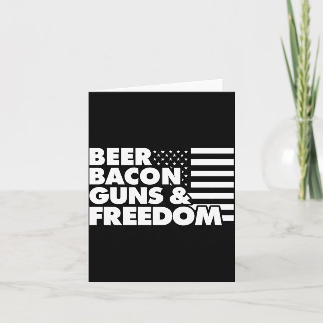 Mens Beer Bacon S And Dom Performance Card (Front)
