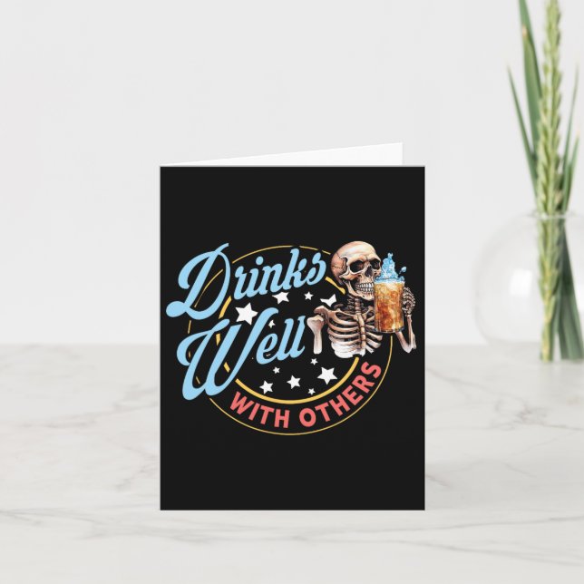 Mens Beer Drinking Soon To Be Favourite Fathers Da Card (Front)