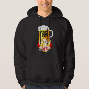 Mens Beer Mug Gnome Tee For Dad Gardener - Daddy N