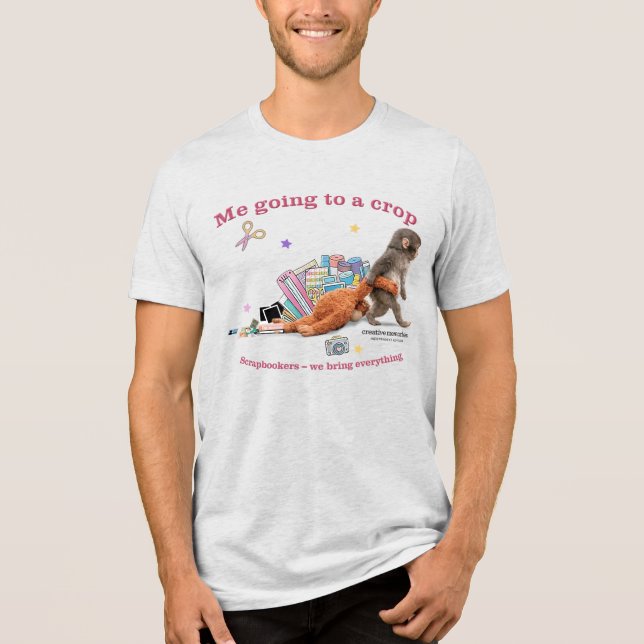 Men's Bella Canvas Punch Monkey Shirt (Front)