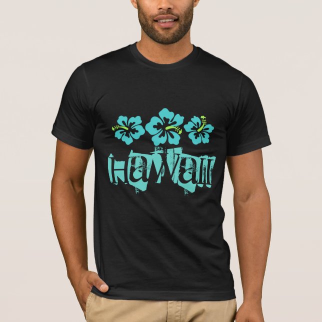Mens Bella Canvas T-Shirt-Hawaii T-Shirt (Front)