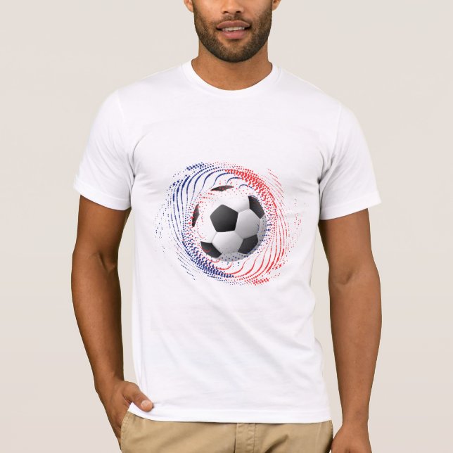 Mens Bella Canvas T-Shirt-Soccer T-Shirt (Front)